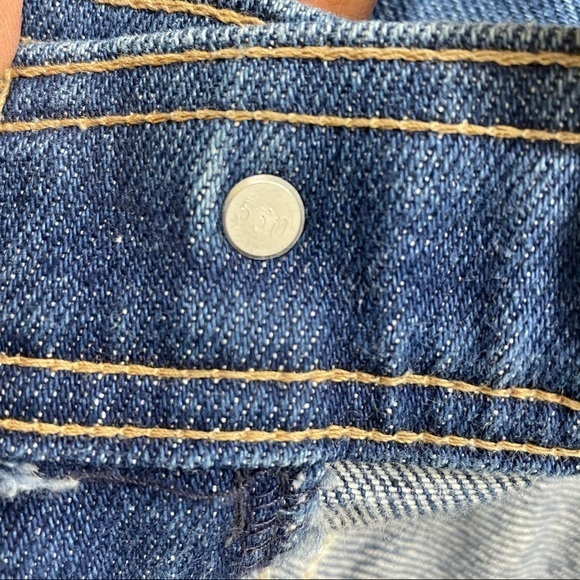 Vintage levis straight leg  blue made in USA 38 - Picture 8 of 14